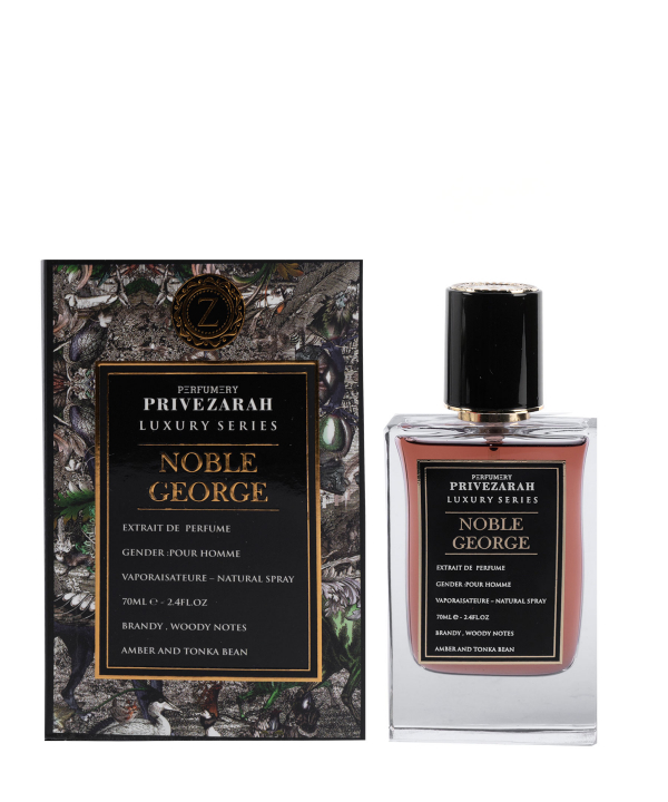 عطر مردانه پاریس کورنر Paris Corner مدل  Noble George Prive Zarah حجم 70 میلی‌لیتر