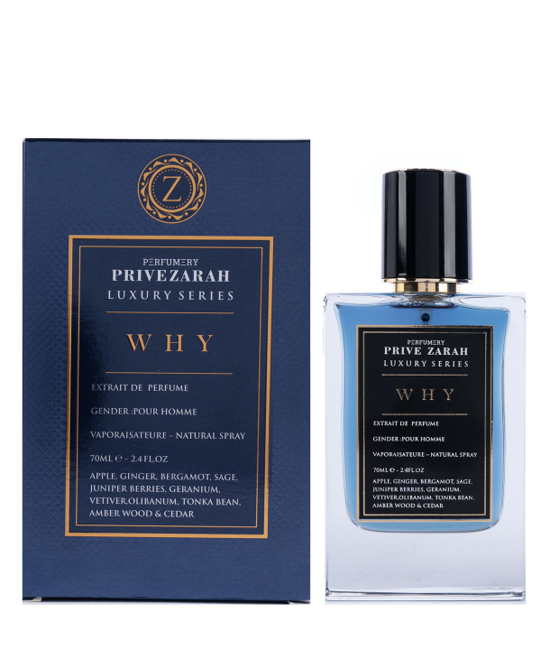 عطر مردانه پاریس کورنر Paris Corner مدل Why حجم 70 میلی لیتر