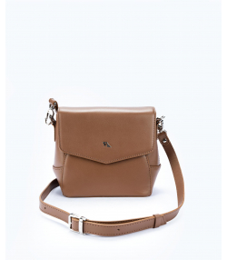 کیف دوشی زنانه چرم طبیعی چرم مشهد Mashad Leather مدل S0862
