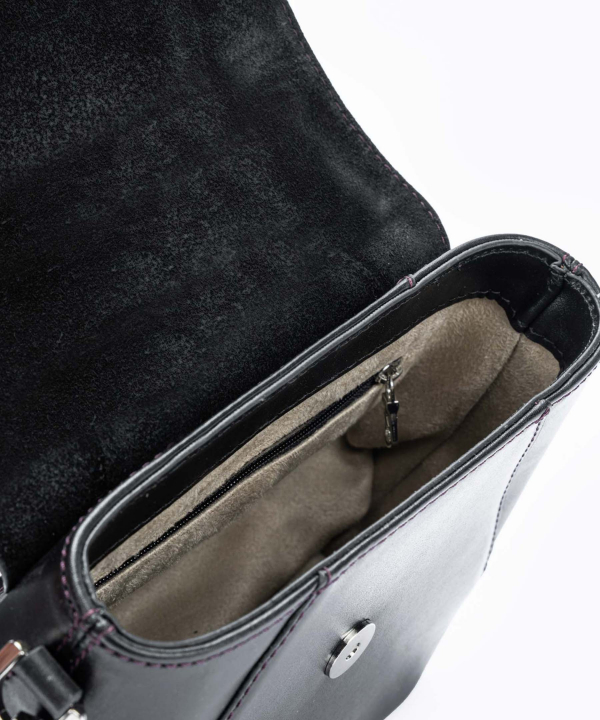 کیف دوشی زنانه چرم طبیعی چرم مشهد Mashad Leather مدل S0862