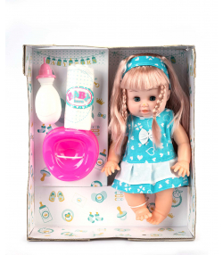عروسک دخترانه به همراه وسایل بیبی بورن Baby Born کد 677doll