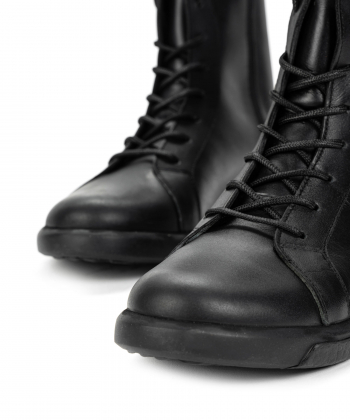 نیم بوت چرم طبیعی زنانه مارال چرم Maralleather مدل رامیرو