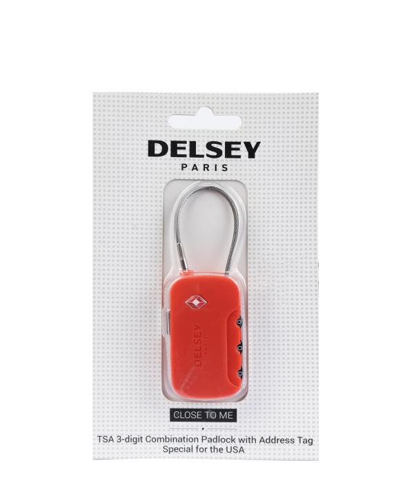 قفل کابلی رمزی دلسی Delsey کد 15A013012
