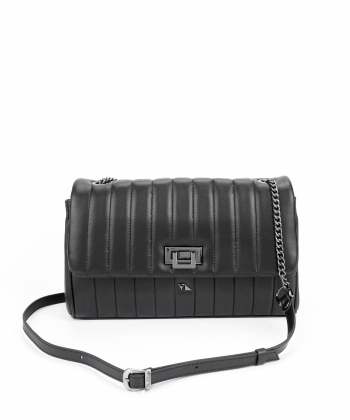 کیف دوشی زنانه چرم طبیعی چرم مشهد Mashad Leather مدل S0861
