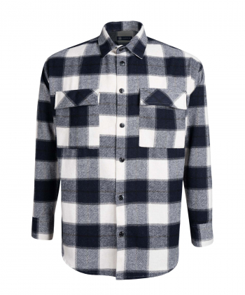 پیراهن آستین بلند مردانه ناوالس مدل 1101615