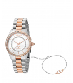 ست ساعت مچی و دستبند زنانه جاست کاوالی Just Cavalli کد JC1L095M0295