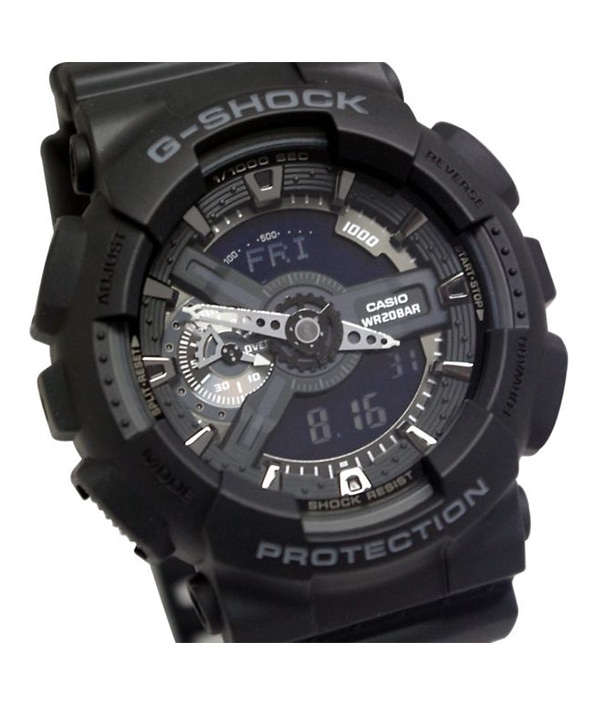ساعت مچی مردانه ساعت مچی جی شاک مردانه کاسیو Casio مدل GA-110-1BDR