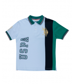 پولوشرت طرح دار پسرانه یو اس پولو US Polo کد p151