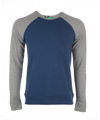 تی شرت آستین رگلان دو رنگ