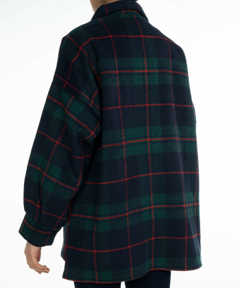 پالتو چهارخانه زنانه آروما Aroma کد 22104049