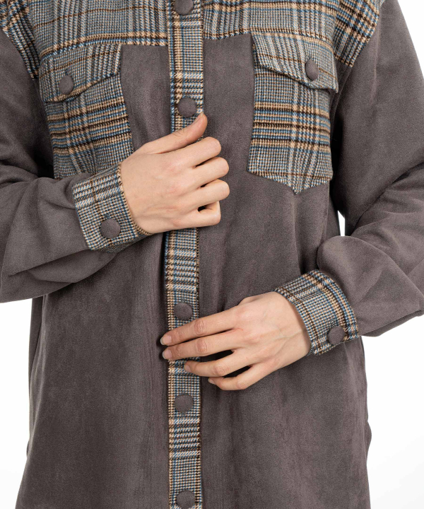 مانتو شومیزی مانگ Mong مدل استلا