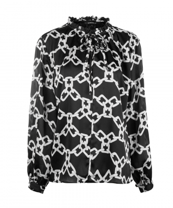 بلوز طرح دار زنانه گردیه Gordye کد 304195