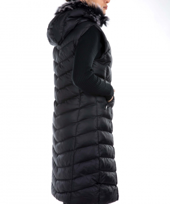 پافر کلاه دار زنانه پیرکاردین PierreCardin کد PU02850