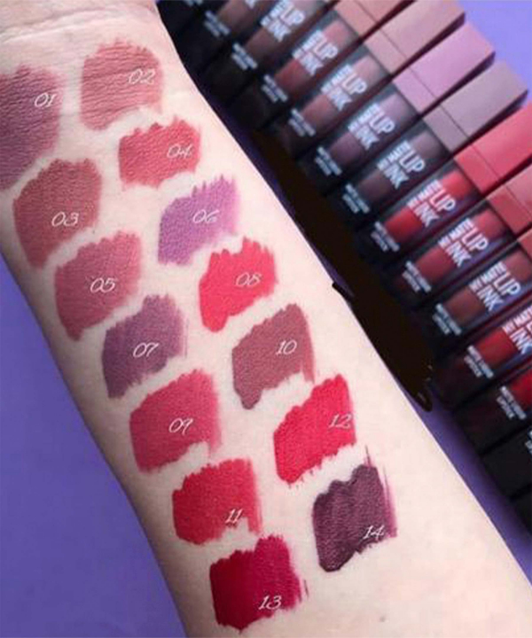 رژ لب مایع مات گلدن رز Golden Rose مدل Lip Ink حجم 5 میلی‌لیتر