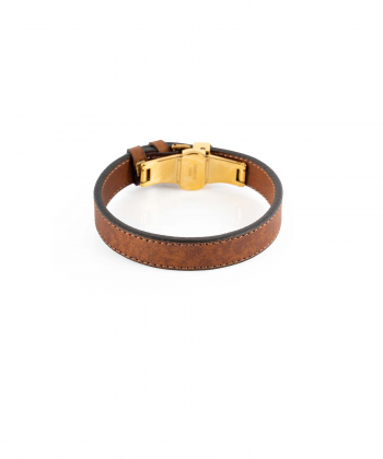 دستبند چرم طبیعی بیسراک Bisrak کد AT115