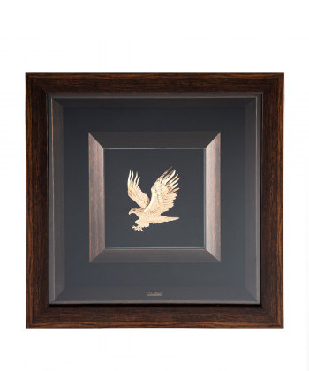 تابلو طلاکوب الون Alone طرح عقاب