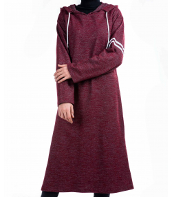 پیراهن بلند کلاه دار زنانه زانتوس Zantos کد ZA-141631