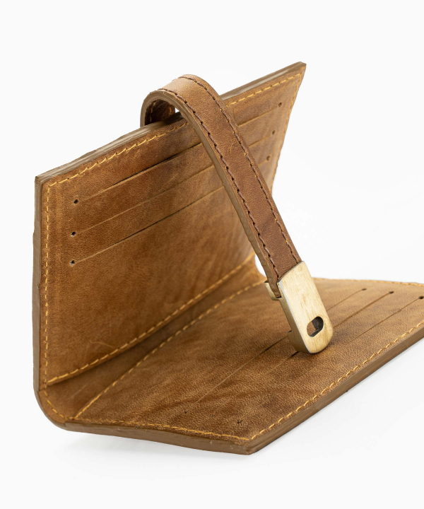 کیف پول چرم طبیعی چرم مارانتو Maranto Leather مدل رونی
