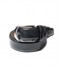 کمربند چرم طبیعی مردانه چرم مشهد Mashad Leather مدل N6450