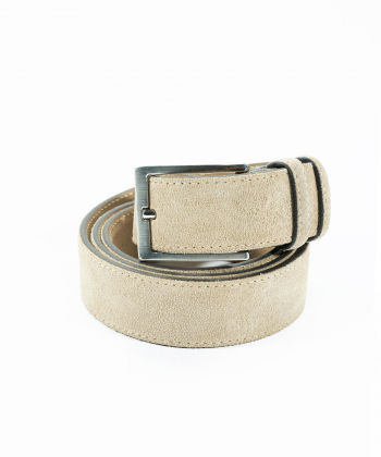 کمربند مردانه چرم طبیعی منط Mante کد M118