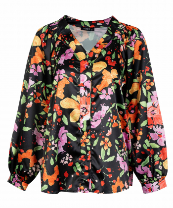 بلوز طرح دار زنانه گردیه Gordye کد 307269