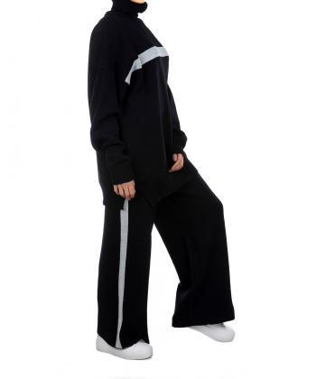 ست پلیور یقه اسکی و شلوار مانگ Mong کد 7481012753