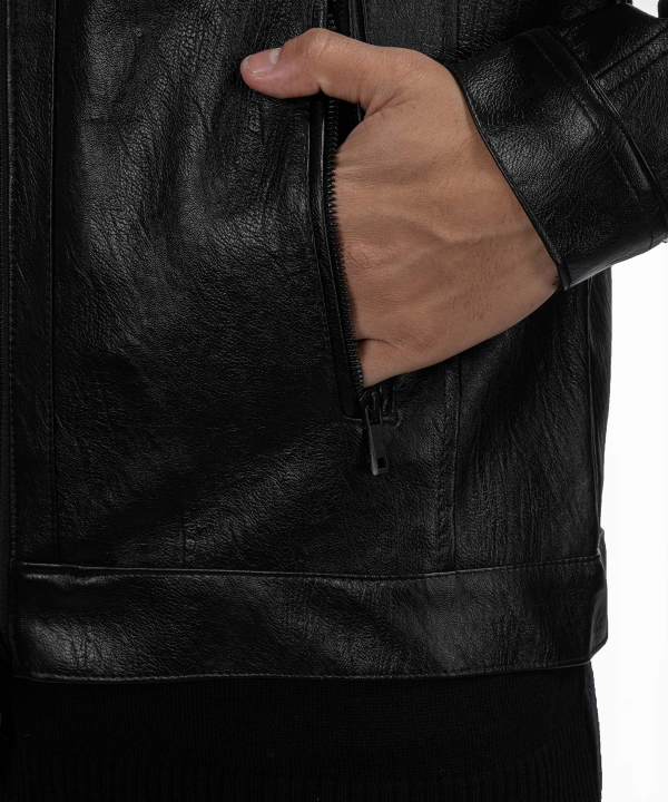 کت چرم مردانه ورساچه جینز Versace Jeans کد vwm089