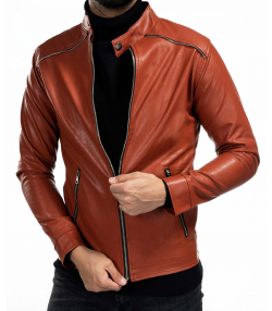 کت چرم مردانه ورساچه جینز Versace Jeans کد vwm087