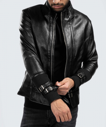 کت چرم مردانه ورساچه جینز Versace Jeans کد vwm086