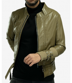 کت چرم مردانه ورساچه جینز Versace Jeans کد vwm086