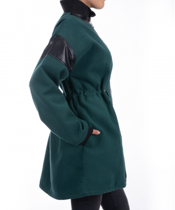 پالتو کوتاه زنانه مانگ Mong مدل ولنجک