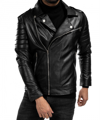 کت چرم مردانه ورساچه جینز Versace Jeans کد vwm085