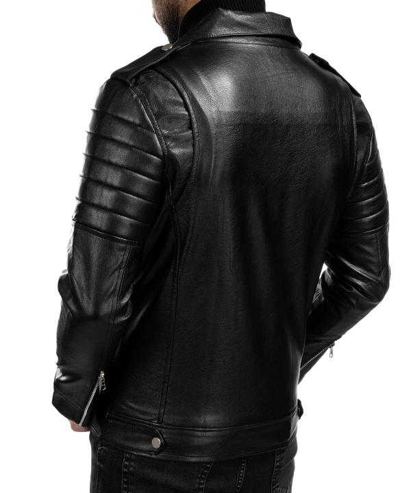 کت چرم مردانه ورساچه جینز Versace Jeans کد vwm085