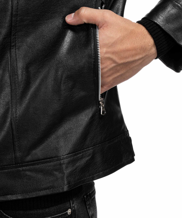 کت چرم مردانه ورساچه جینز Versace Jeans کد vwm085