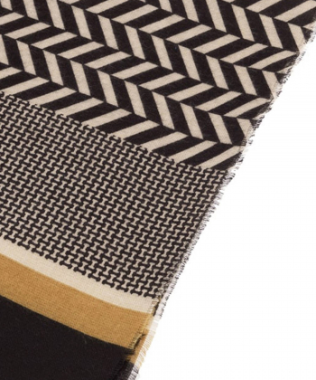 شال طرح دار زنانه سرژه Serge کد 240120