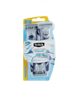 خودتراش مردانه شیک Schick مدل Quattro بسته 3 عددی