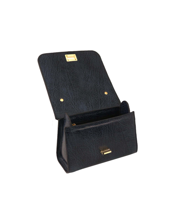 کیف دوشی زنانه چرم طبیعی منط Mante کد f109