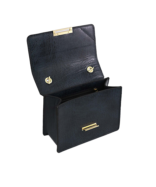 کیف دوشی زنانه چرم طبیعی منط Mante کد f108