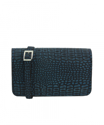 کیف دوشی زنانه چرم طبیعی منط Mante کد h138