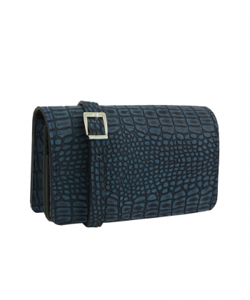 کیف دوشی زنانه چرم طبیعی منط Mante کد h138