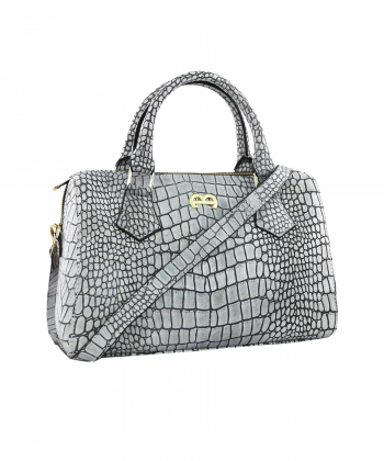 کیف دوشی زنانه چرم طبیعی منط Mante کد b237