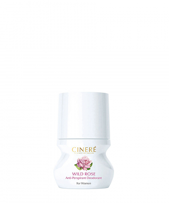 دئودورانت رولی زنانه سینره Cinere مدل Wild Rose حجم 50 میلی لیتر