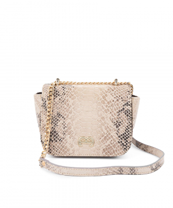 کیف دوشی زنانه چرم طبیعی منط Mante کد 4116