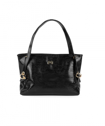 کیف دوشی زنانه چرم طبیعی منط Mante کد b263