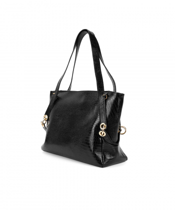 کیف دوشی زنانه چرم طبیعی منط Mante کد b263