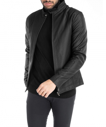 کت چرم مردانه ورساچه جینز Versace Jeans کد vwm097