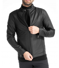 کت چرم مردانه ورساچه جینز Versace Jeans کد vwm097