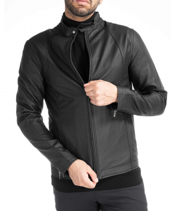 کت چرم مردانه ورساچه جینز Versace Jeans کد vwm097