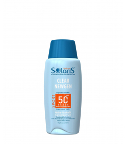 ژل هیدرو ااکلی ضد آفتاب SPF 50 آردن سولاریس Ardene Solaris مدل Clear Newgen حجم 100 میلی لیتر