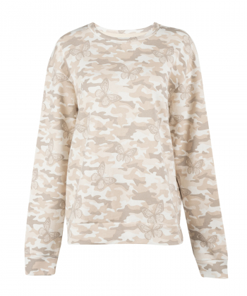 سویشرت طرح دار زنانه جوتی جینز JootiJeans کد W23771335